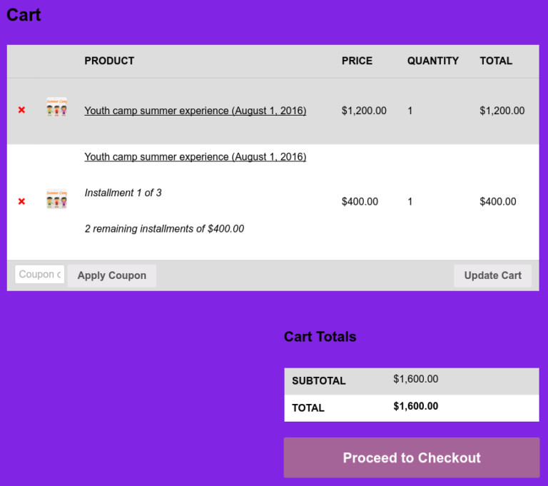 WooCommerce installment payments part 1 - TAM'S TRADING POST